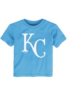 Kansas City Royals Toddler Light Blue Official Short Sleeve T-Shirt
