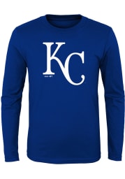 Kansas City Royals Youth Blue Official Long Sleeve T-Shirt