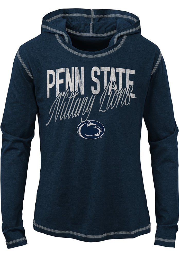 Penn State Nittany Lions Girls Navy Blue Glory Days Long Sleeve T-shirt