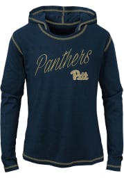 Pitt Panthers Girls Navy Blue Glory Days Long Sleeve T-shirt