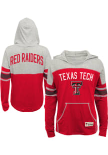 Texas Tech Red Raiders Girls Red Monument Long Sleeve T-shirt