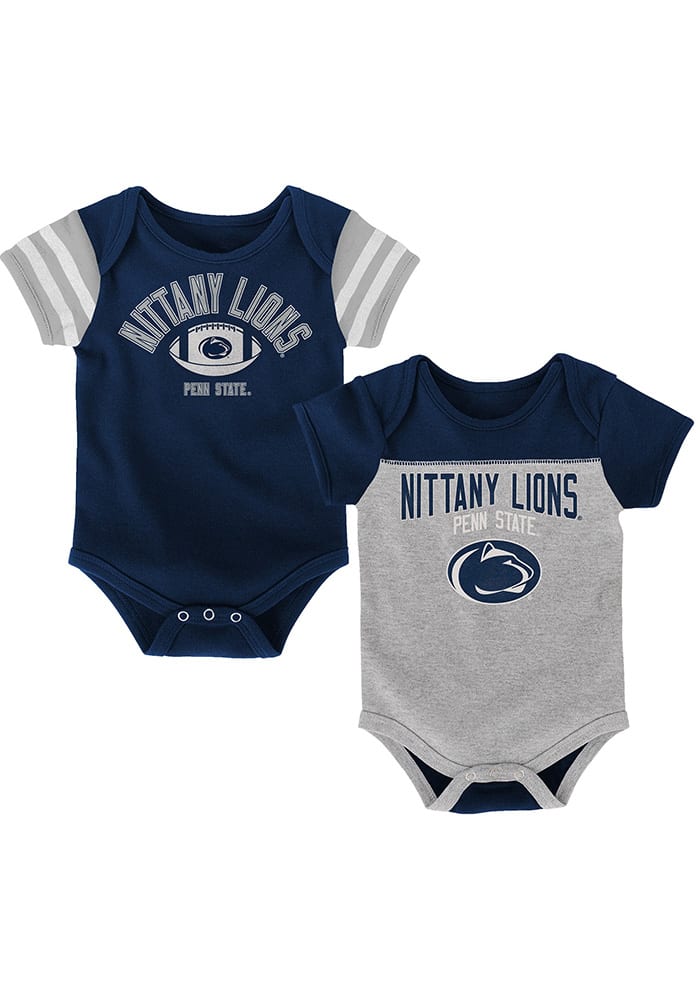 Penn State Nittany Lions Baby Navy Blue Vintage One Piece
