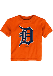 Detroit Tigers Toddler Orange Primary Short Sleeve T-Shirt