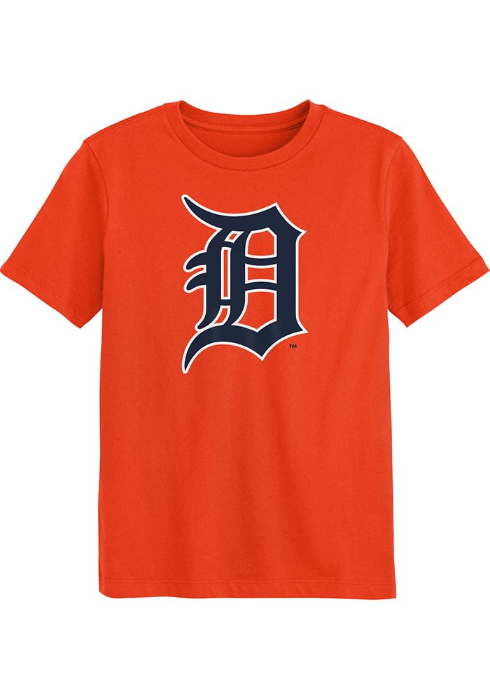 Detroit Tigers Youth Primary Logo T-Shirt - Navy