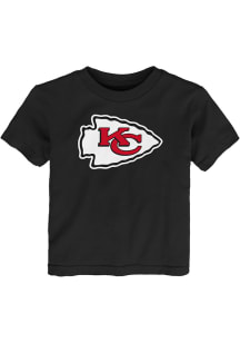 Kansas City Chiefs Toddler Black Primary Short Sleeve T-Shirt