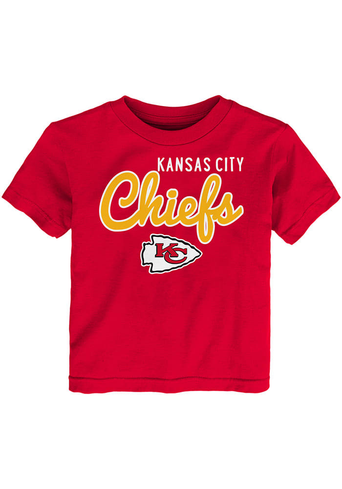 Kansas City Chiefs Toddler Red Big Game Short Sleeve T-Shirt