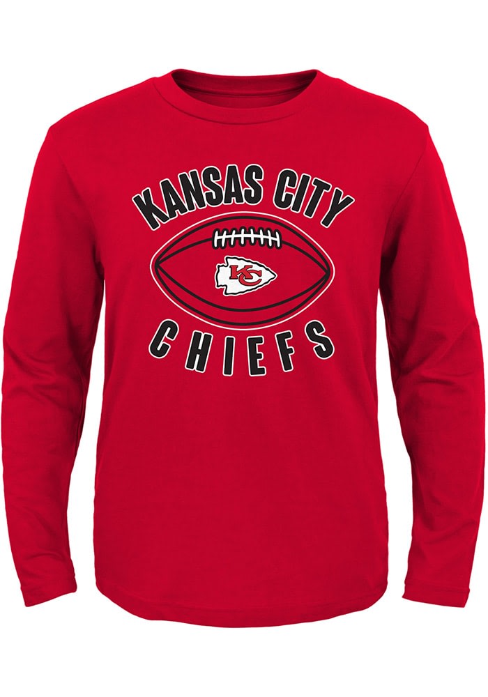 Toddler Gold Kansas City Chiefs Logo T-Shirt Size: 2T