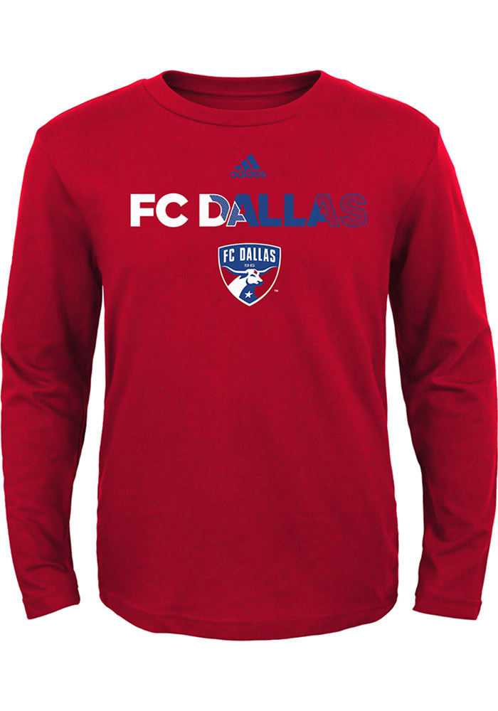 FC Dallas Youth Red Striker Long Sleeve T-Shirt