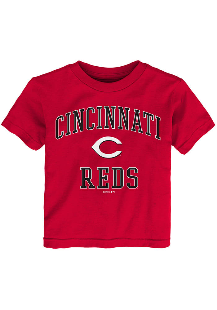 Toddler Nike Black Cincinnati Reds 2023 City Connect Graphic T-Shirt Size: 2T