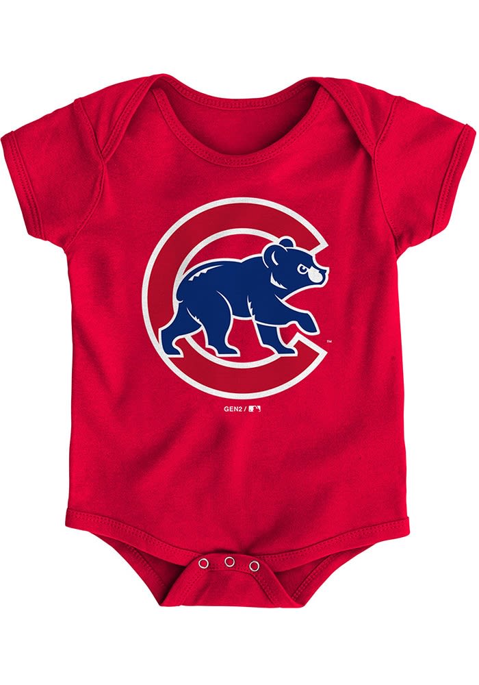 Infant Chicago Cubs Javier Baez Nike White Home Replica Player