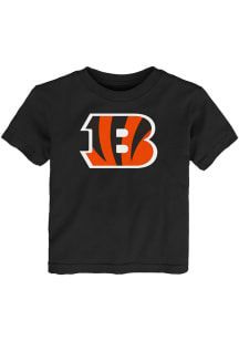 Cincinnati Bengals Toddler Black Primary Logo B Short Sleeve T-Shirt