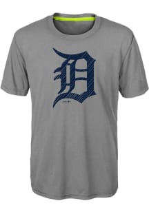 Detroit Tigers Youth Grey Reigning Champs Short Sleeve T-Shirt
