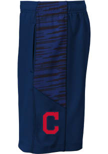 Cleveland Indians Boys Navy Blue Caught Looking Shorts