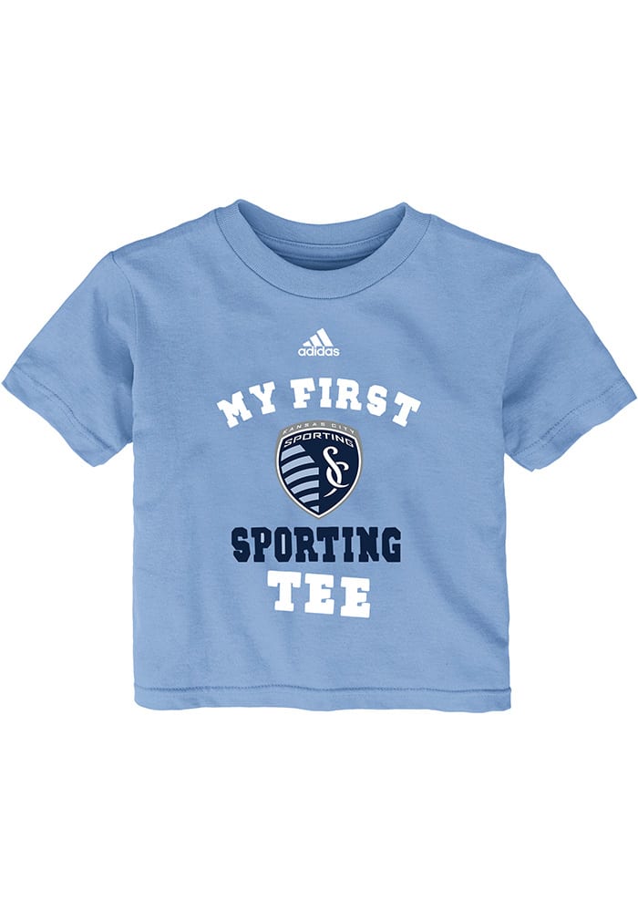 Sporting Kansas City Infant My First Short Sleeve T-Shirt Light Blue