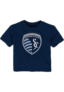 Sporting Kansas City Infant Primary Short Sleeve T-Shirt Navy Blue