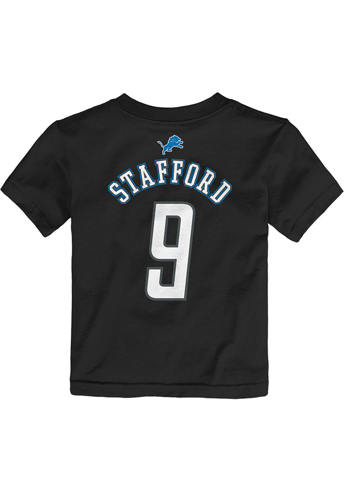 Matthew Stafford Lions Toddler Player Short Sleeve Player T Shirt