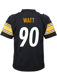 TJ Watt Pittsburgh Steelers Toddler Black Nike Replica Football Jersey