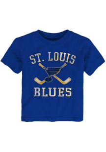 St Louis Blues Toddler Blue Sticks Short Sleeve T-Shirt