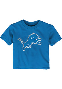 Detroit Lions Infant Primary Short Sleeve T-Shirt Blue