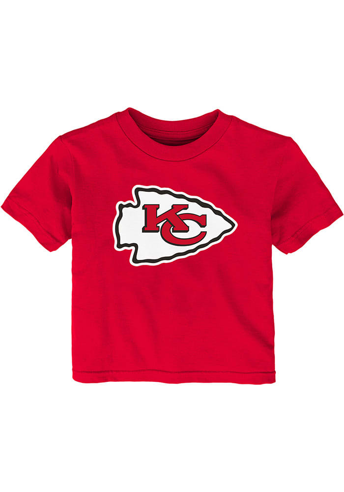 Kansas City Chiefs Infant Primary Short Sleeve T-Shirt Red
