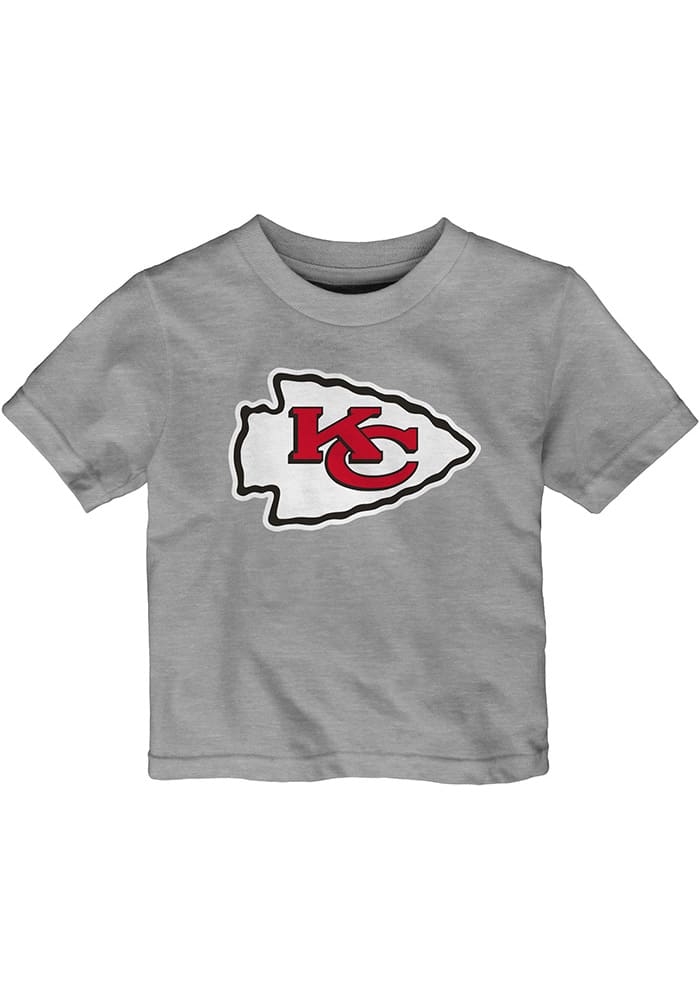 Kansas City Chiefs Infant Primary Short Sleeve T-Shirt Grey