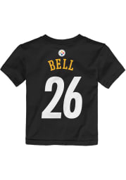 Le'Veon Bell Pittsburgh Steelers Toddler Black Player Short Sleeve Player T Shirt