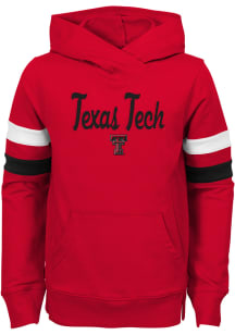 Texas Tech Red Raiders Girls Black Claim to Fame Long Sleeve Hooded Sweatshirt