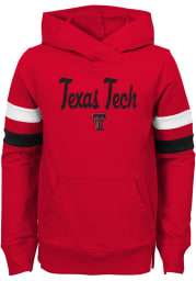 Texas Tech Red Raiders Girls Black Claim to Fame Long Sleeve Hooded Sweatshirt