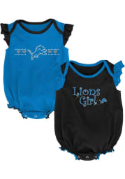 Detroit Lions Baby Blue Homecoming Set One Piece
