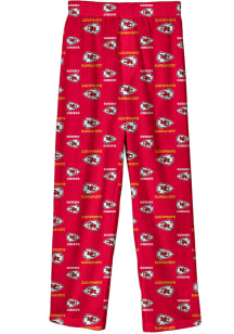 Kansas City Chiefs Boys Red Printed Sleep Pants