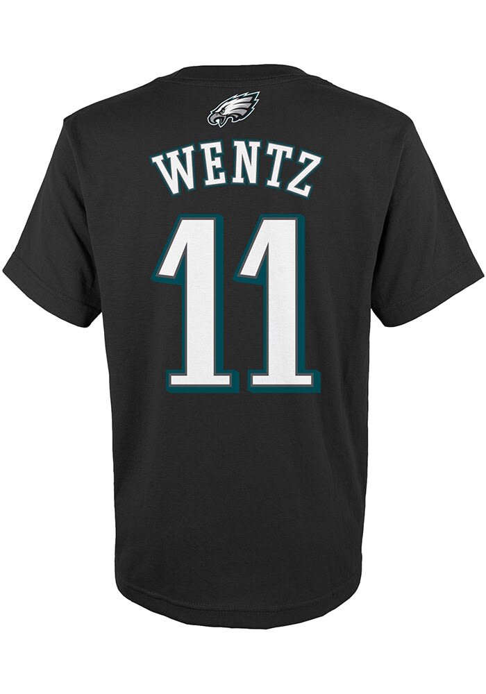 Carson wentz hotsell black eagles jersey