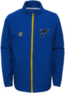 St Louis Blues Youth Blue Prevail Light Weight Jacket
