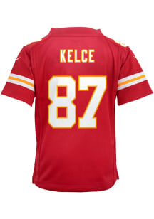 Travis Kelce Kansas City Chiefs Baby Red Nike Replica Game Football Jersey