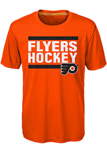 Philadelphia Flyers Youth Orange Shootout Short Sleeve T-Shirt