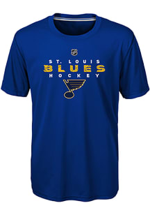 St Louis Blues Youth Blue Avalanche Short Sleeve T-Shirt