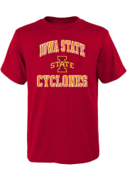 Iowa State Cyclones Youth Cardinal Ovation Short Sleeve T-Shirt
