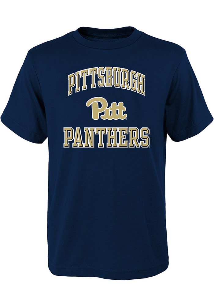 Pitt Panthers Youth Blue Ovation Short Sleeve T-Shirt