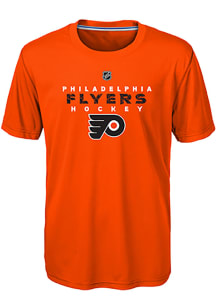 Philadelphia Flyers Boys Orange Avalanche Short Sleeve T-Shirt