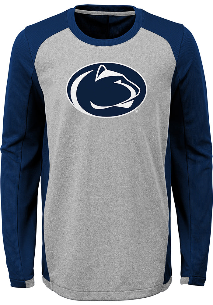 Penn State Nittany Lions Youth Grey Mainframe Long Sleeve T-Shirt