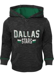 Dallas Stars Toddler Black Tiny Enforcer Long Sleeve Hooded Sweatshirt