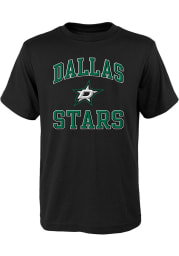 Dallas Stars Youth Black Ovation Short Sleeve T-Shirt