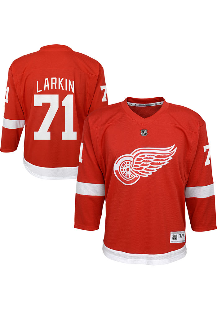 Youth Dylan Larkin Red Detroit Red Wings Home Replica Player Jersey
