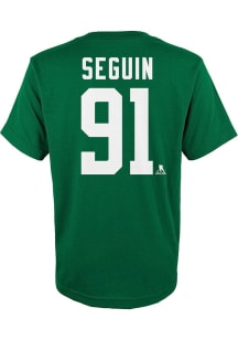 Tyler Seguin Dallas Stars Youth Green Name and Number Player Tee