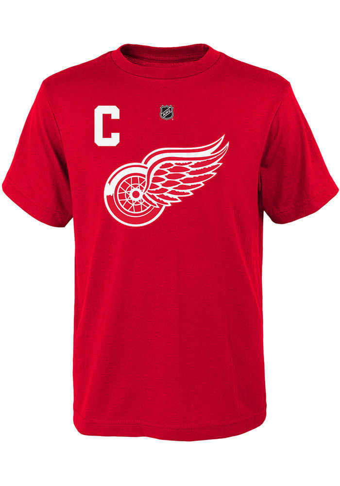 Henrik Zetterberg Detroit Red Wings Youth Red Player Player Tee