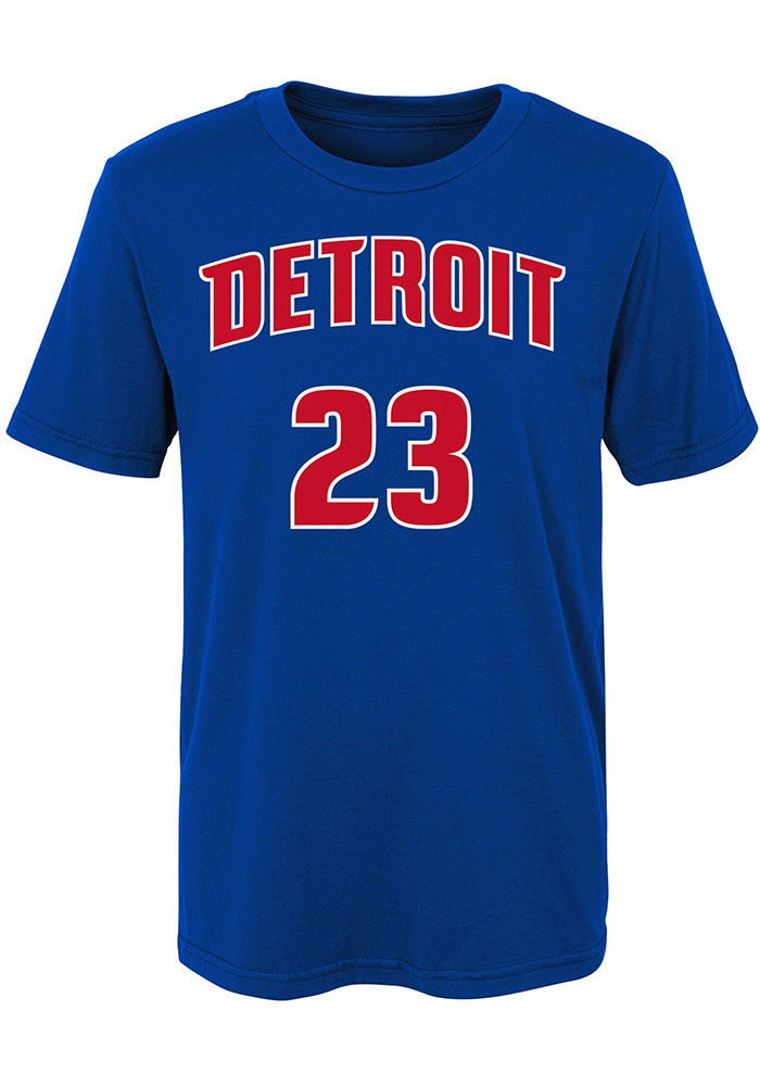 Blake Griffin Detroit Pistons Boys Blue Player Short Sleeve T-Shirt