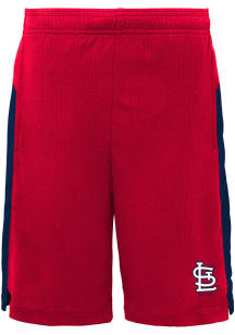 St Louis Cardinals Youth Red Grand Slam Shorts