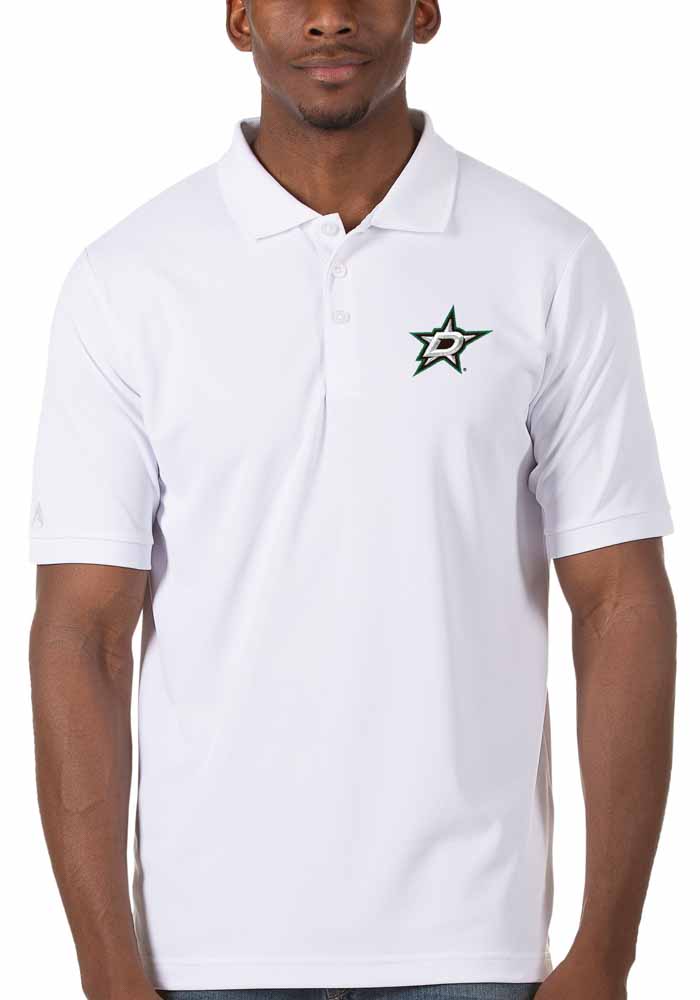 Dallas Stars Antigua Women's Affluent Polo - White