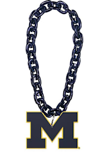 Michigan Wolverines Fan Chain Spirit Necklace