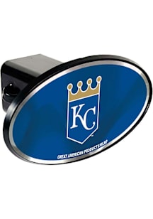 Kansas City Royals Plastic Oval Style Car Accessory Hitch Cover
