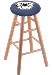 Butler Bulldogs Round Cushion Oak Pub Stool - Brown